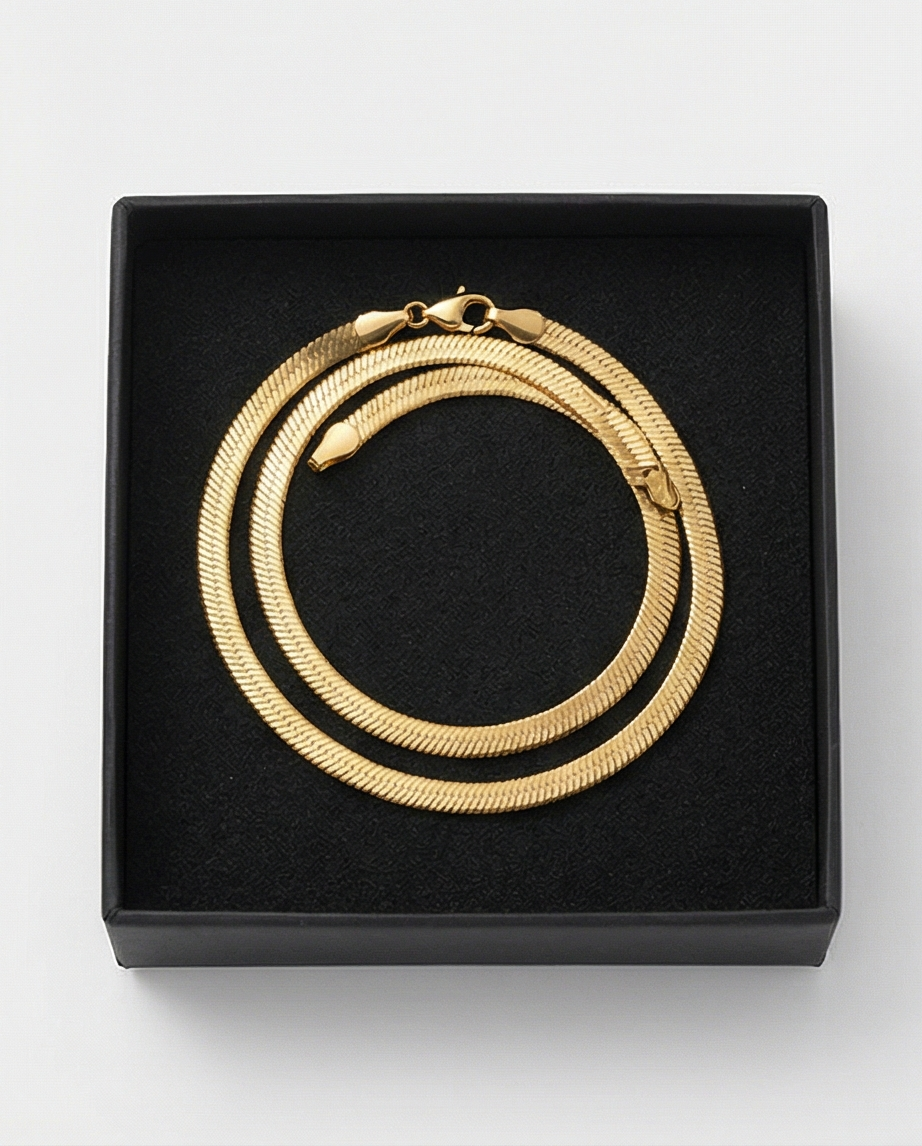 UZUN İTALYAN ZİNCİR GOLD RENK KOLYE