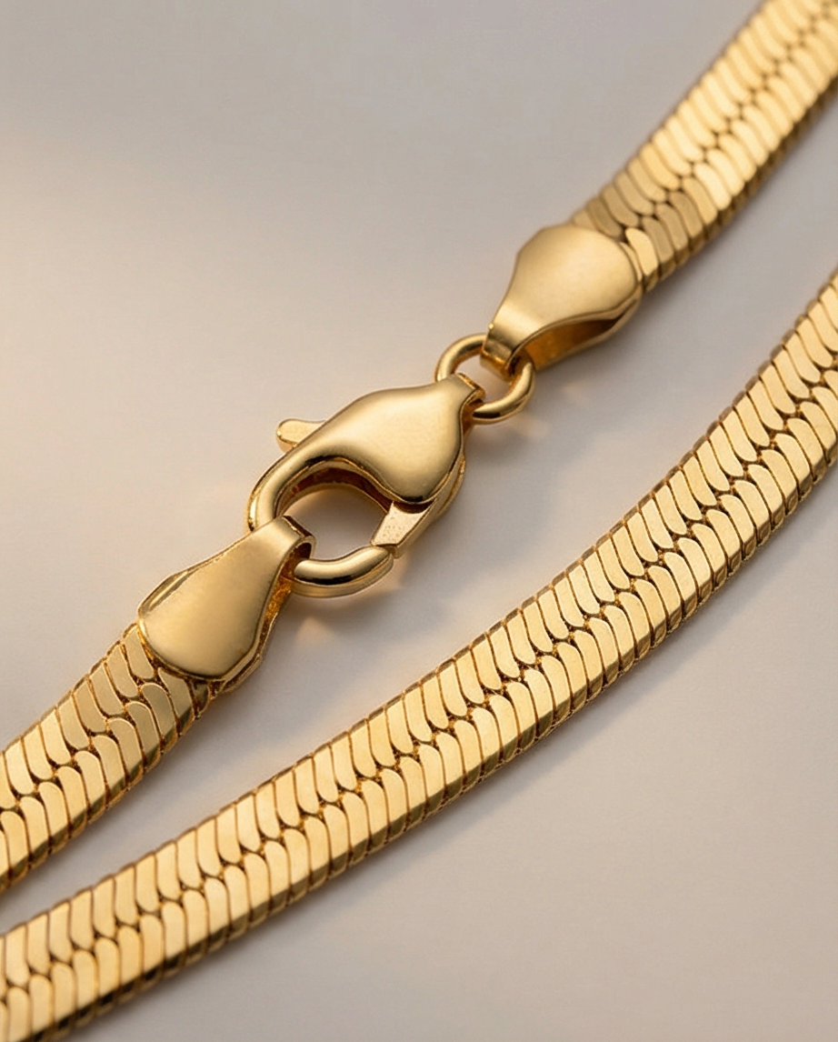 UZUN İTALYAN ZİNCİR GOLD RENK KOLYE