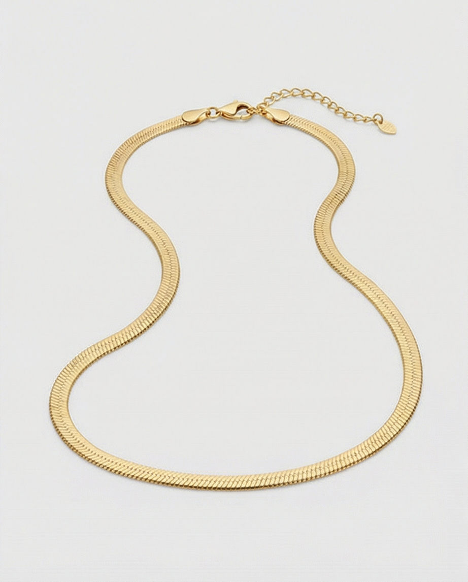 UZUN İTALYAN ZİNCİR GOLD RENK KOLYE