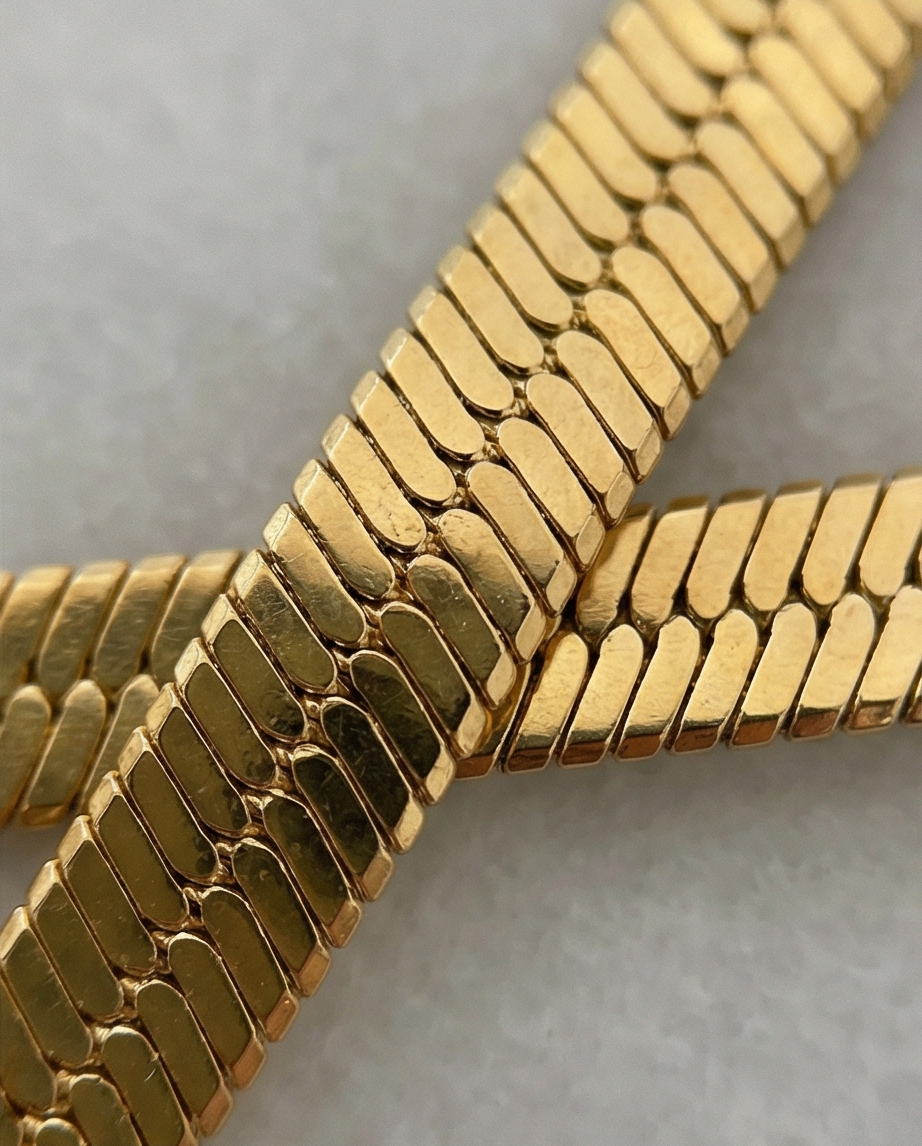 UZUN İTALYAN ZİNCİR GOLD RENK KOLYE